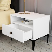 Noptieră Hanah Home Lizbon White imaginea #3 — magazin online Desire.md