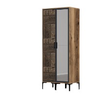 Dulap Hanah Home Kumsal PR Walnut Anthracite imaginea #5 — magazin online Desire.md