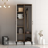 Dulap Hanah Home Kumsal PR Walnut Cream imaginea #2 — magazin online Desire.md