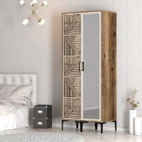 Dulap Hanah Home Kumsal PR Walnut Cream imaginea #3 — magazin online Desire.md
