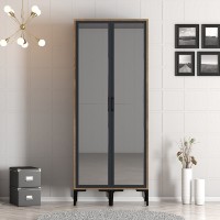 Dulap Hanah Home Kumsal RR Walnut Anthracite