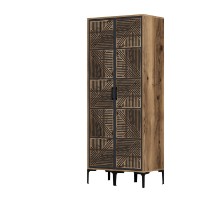 Dulap Hanah Home Kumsal PP Walnut Anthracite imaginea #5 — magazin online Desire.md
