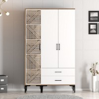 Dulap Hanah Home Kumsal PT Walnut White