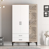 Dulap Hanah Home Kumsal PT Walnut White imaginea #2 — magazin online Desire.md