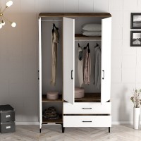 Dulap Hanah Home Kumsal PT Walnut White imaginea #4 — magazin online Desire.md