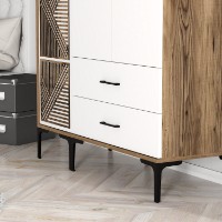Dulap Hanah Home Kumsal PT Walnut White imaginea #6 — magazin online Desire.md