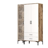 Dulap Hanah Home Kumsal PT Walnut White imaginea #7 — magazin online Desire.md