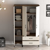 Dulap Hanah Home Kumsal PT Walnut Cream imaginea #3 — magazin online Desire.md