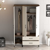 Dulap Hanah Home Kumsal PT Walnut Cream imaginea #4 — magazin online Desire.md