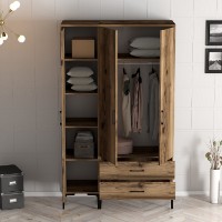 Dulap Hanah Home Kumsal PT Walnut imaginea #3 — magazin online Desire.md
