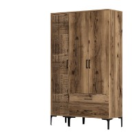 Dulap Hanah Home Kumsal PT Walnut imaginea #7 — magazin online Desire.md
