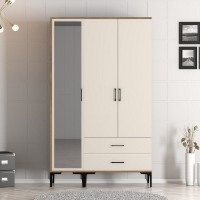 Dulap Hanah Home Kumsal RT Walnut Cream