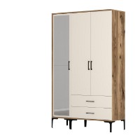 Dulap Hanah Home Kumsal RT Walnut Cream imaginea #7 — magazin online Desire.md