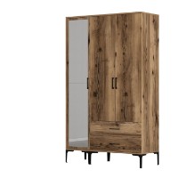 Dulap Hanah Home Kumsal RT Walnut imaginea #7 — magazin online Desire.md
