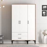 Dulap Hanah Home Kumsal ST Walnut White imaginea #2 — magazin online Desire.md