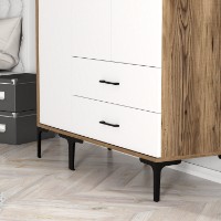 Dulap Hanah Home Kumsal ST Walnut White imaginea #6 — magazin online Desire.md