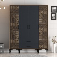 Dulap Hanah Home Kumsal PTP Walnut Anthracite