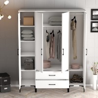 Dulap Hanah Home Kumsal PTP White imaginea #2 — magazin online Desire.md