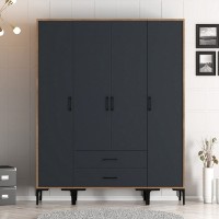 Dulap Hanah Home Kumsal STS Walnut Anthracite