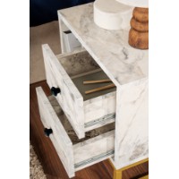 Noptieră Hanah Home Glimmer Fressia Marble Gold imaginea #4 — magazin online Desire.md