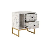 Noptieră Hanah Home Glimmer Fressia Marble Gold imaginea #7 — magazin online Desire.md