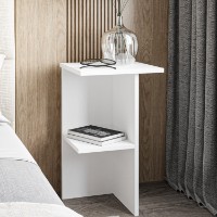 Прикроватная тумба Hanah Home Leray White фото №3 — интернет-магазин Desire.md