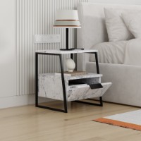 Noptieră Hanah Home Pal Carrara Marble imaginea #3 — magazin online Desire.md
