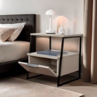 Noptieră Hanah Home Pal Sandstone imaginea #2 — magazin online Desire.md