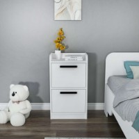 Noptieră Hanah Home Luses White