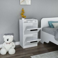 Noptieră Hanah Home Luses White imaginea #2 — magazin online Desire.md