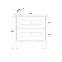 Прикроватная тумба Hanah Home Country Rb-058 фото №8 — интернет-магазин Desire.md