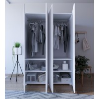 Dulap Hanah Home Monza 120 White imaginea #3 — magazin online Desire.md