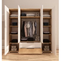 Dulap Hanah Home Flora 184 White imaginea #3 — magazin online Desire.md