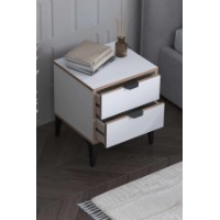 Noptieră Hanah Home Arden White imaginea #5 — magazin online Desire.md