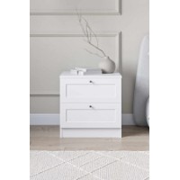 Noptieră Hanah Home Terra White