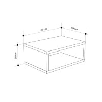 Прикроватная тумба Hanah Home Brik White Retro Grey фото №5 — интернет-магазин Desire.md