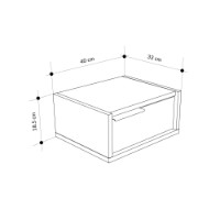 Прикроватная тумба Hanah Home Eco Sandstone фото №5 — интернет-магазин Desire.md
