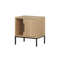 Прикроватная тумба Hanah Home Glynn Sapphire Oak фото №3 — интернет-магазин Desire.md