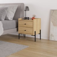 Noptieră Hanah Home Malta Sapphire Oak