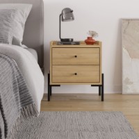 Noptieră Hanah Home Malta Sapphire Oak imaginea #2 — magazin online Desire.md