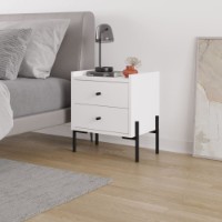 Noptieră Hanah Home Malta White