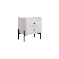 Noptieră Hanah Home Malta White imaginea #3 — magazin online Desire.md