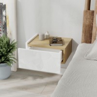 Noptieră Hanah Home Onda White Oak v2 imaginea #3 — magazin online Desire.md