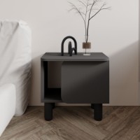 Noptieră Hanah Home River Anthracite imaginea #2 — magazin online Desire.md