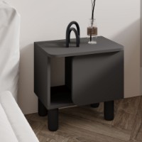 Noptieră Hanah Home River Anthracite imaginea #3 — magazin online Desire.md