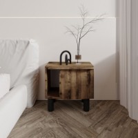 Noptieră Hanah Home River Antique Walnut imaginea #2 — magazin online Desire.md