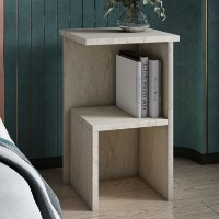 Noptieră Hanah Home Roisin Travertine