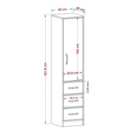 Dulap bucatarie Hanah Home Modera White imaginea #6 — magazin online Desire.md