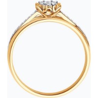 Inel din aur rosu cu diamante Casa Bosco 1011280 2,06g s.18 imaginea #6 — magazin online Desire.md