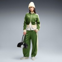 Hanorac damă Puma T7 Retro Track Earthy Green/Buttercream, s.M imaginea #5 — magazin online Desire.md